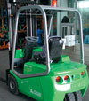 Cesab’s Blitz 3R lift truck with a Bonfiglioli steering axle